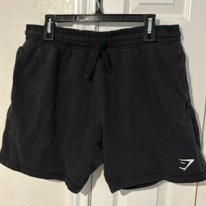 Gymshark Sweatshorts black XL Gym Active Running Workout Drawstrings